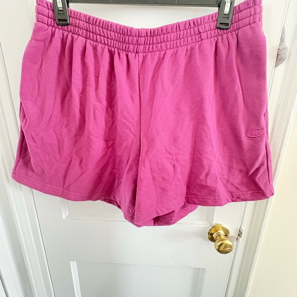 Champion Magenta Athletic Pull-On Shorts
